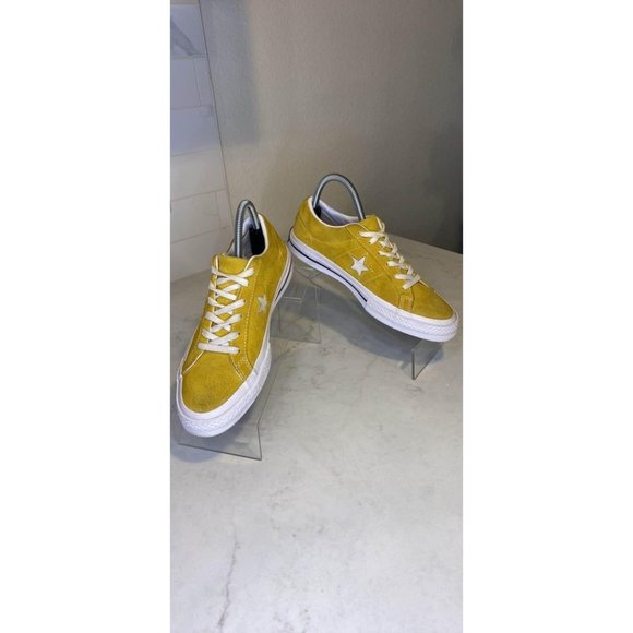 Converse One Star Ox 'Yellow Suede' Womens Size 7.5 Mens Size 5.5 - Picture 1 of 8
